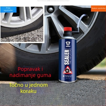 Gumeni sealant za automobile i motocikle, tekućina na bazi željeza za brtvljenje i automatsko napuhavanje, zaštita od hrđe i korozije, visoka čistoća vode i latex, standard Q/TST-2011
