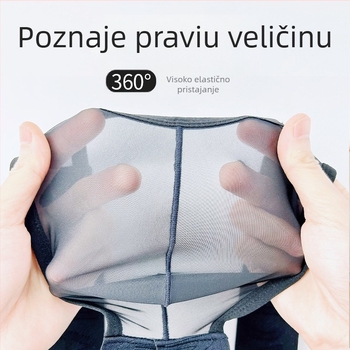 Muške dvostrano pletene gaćice od najlona s U-kutijom džepom, niska struka, prozračan, za sve sezone AD789