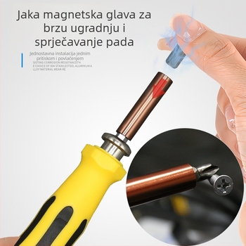 Prilagođeni 70-u-1 višenamjenski set odvijača s preciznim bitovima, jakim magnetom i zaštitom od ispadanja, ručni alati za popravke