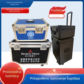 Prilagođena aluminijska let kutija za alate i opremu, EVA obloga, protupožarna ploča i aluminijski okvir