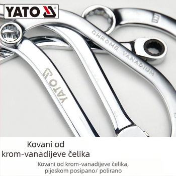 YATO kombinirani ključ, od 45# čelika