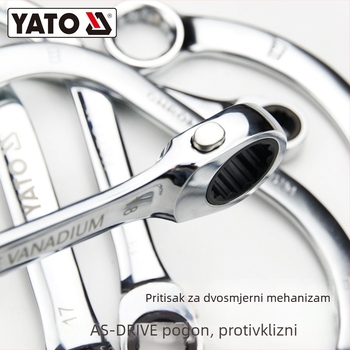 YATO kombinirani ključ, od 45# čelika