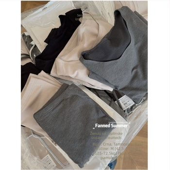 Heattech Terimni flis donji set, Antistatički, Anti-Pilling, Prozračan, Zadržava toplinu; Akrilna vlakna 35% vanjski sloj i 35% podstava, 180 g/m2, Jednoslojni