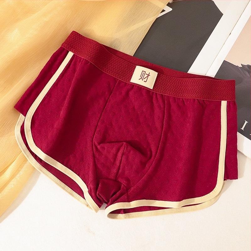 Muške bokserice od pamuka, kineskog stila, srednje visine struka, prozračne, podstava za prepona od viskoze