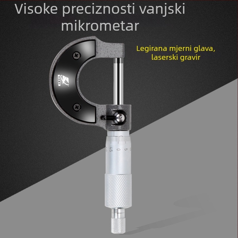 Kraftwell Vernier mjerač s digitalnim zaslonom, nehrđajući čelik