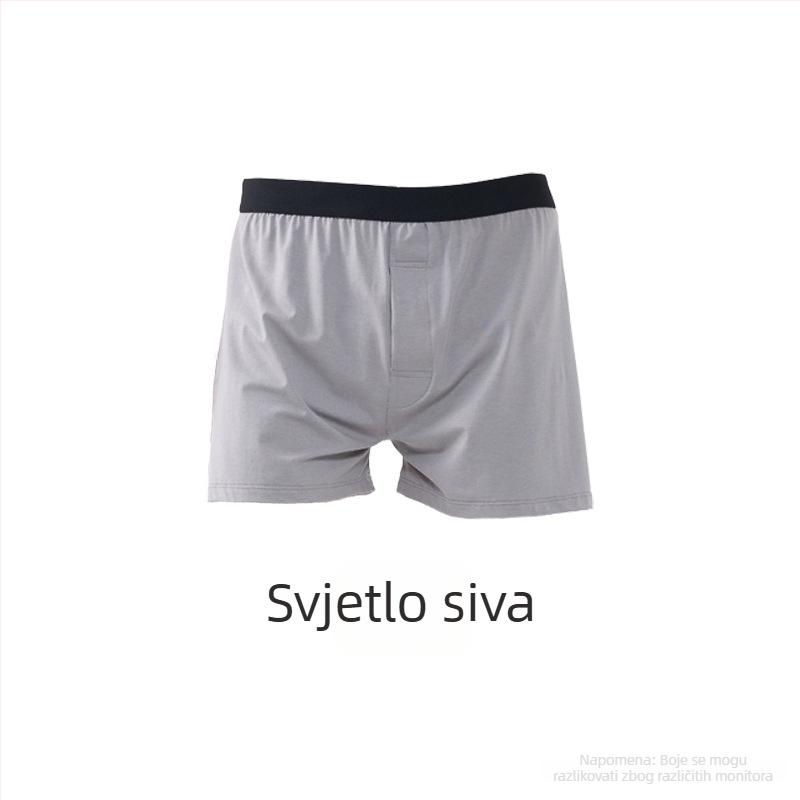 Muške bokserice od Lanjing Tencel tkanine, pamukom podstavljena podstava, prozračan, srednji pojas, 41–50D pređa