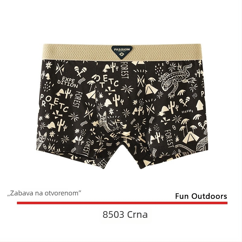 Muške bokserice od pamuka – sportske, brzo suše, prozračne, antibakterijske; pamuk 90–95%; pleteni materijal; srednji pojas; jednobojne.