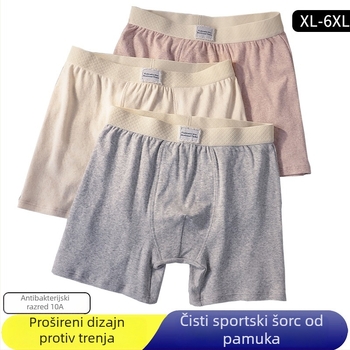 Muške pamučne bokserice, pletene, 95-100% pamuk, prozračne, elastične, srednji pojas, podstava prepona 100% pamuk