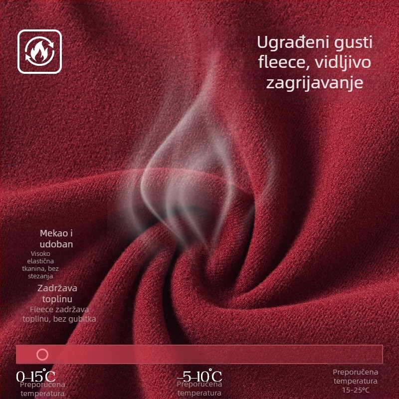 Termalna vesta s integriranim napunjenim košaricama, satenska mrežasta tkanina, V-izrez, dvostruki sloj, oblikuje tijelo