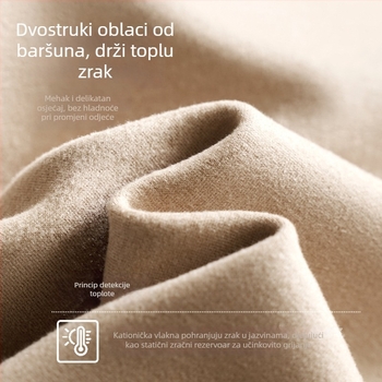 Ženska termalna vesta od Lyocell-a s jastučićem za grudi, preko glave, top tip grudnjak/bra, četvrtasti izrez, jednostruka tkanina, 251–300 g/m²