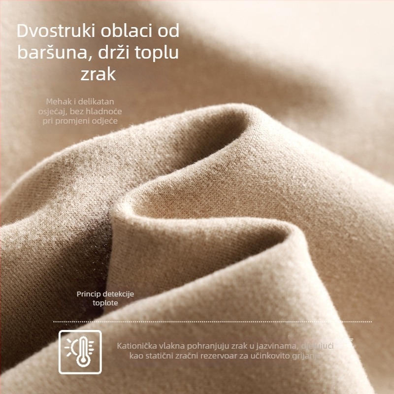 Ženska termalna vesta od Lyocell-a s jastučićem za grudi, preko glave, top tip grudnjak/bra, četvrtasti izrez, jednostruka tkanina, 251–300 g/m²