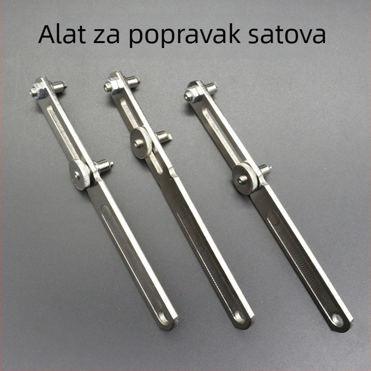 Otvarač kućišta sata s dva kandže i dvostrukim nogama, alat za stražnji poklopac, set 1, za kućnu upotrebu, održavanje telekomunikacija, težina 0.06