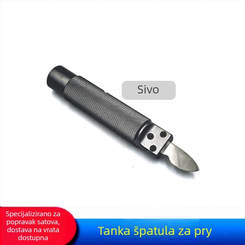 Zhilan alat za popravak satova, nož za otvaranje donjeg kućišta od legiranog čelika, 1 komplet, namijenjeno otvaranju donjeg kućišta, neto težina 0,12, za telekomunikacijsko održavanje