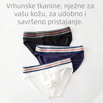 Nove originalne muške gaćice od modalnog materijala, jednobojne, udobne