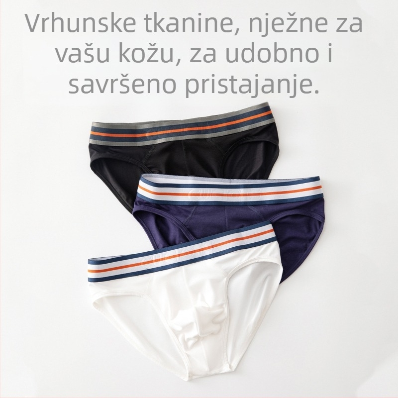 Nove originalne muške gaćice od modalnog materijala, jednobojne, udobne