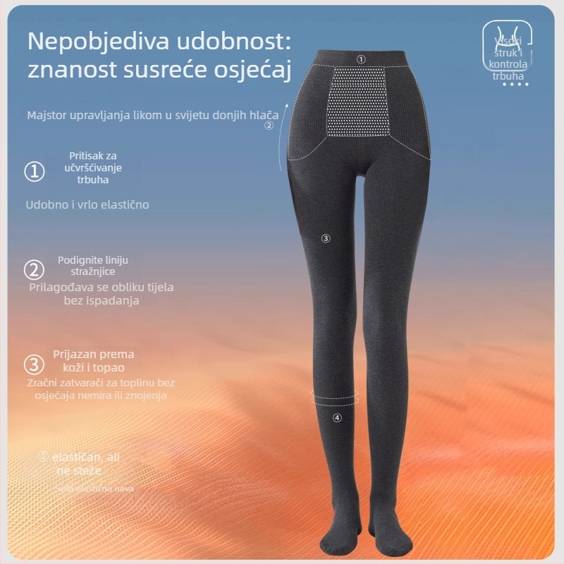 Pamukaste rebraste tajice, mikroelastične, srednja debljina, zadržavaju toplinu, 30–50% pamuka