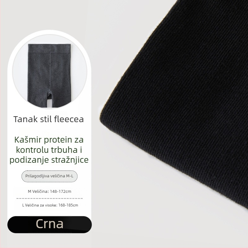 Pamukaste rebraste tajice, mikroelastične, srednja debljina, zadržavaju toplinu, 30–50% pamuka