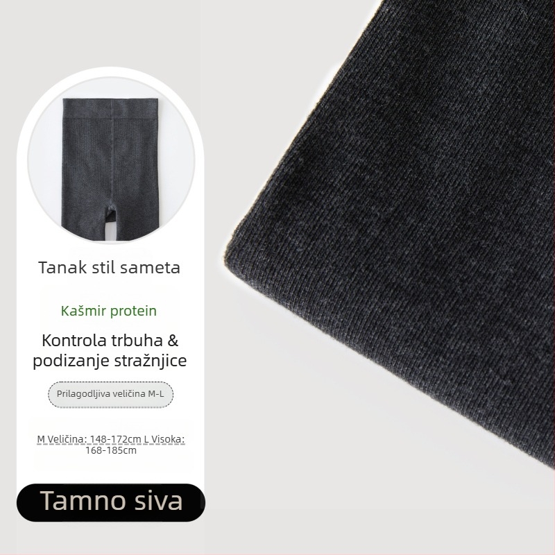 Pamukaste rebraste tajice, mikroelastične, srednja debljina, zadržavaju toplinu, 30–50% pamuka