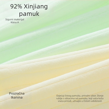 Damske gaćice s visokim strukom, 100% pamuk, antibakterijska prepona, prozračne, podrška trbuhu, pleteni materijal