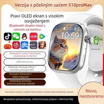 5G pametni sat sa SIM karticom, AMOLED zaslon, 800 mAh baterija, NFC i praćenje otkucaja srca