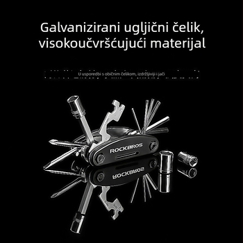 Višestruki sklopivi set odvijača s hex ključevima za kućnu upotrebu
