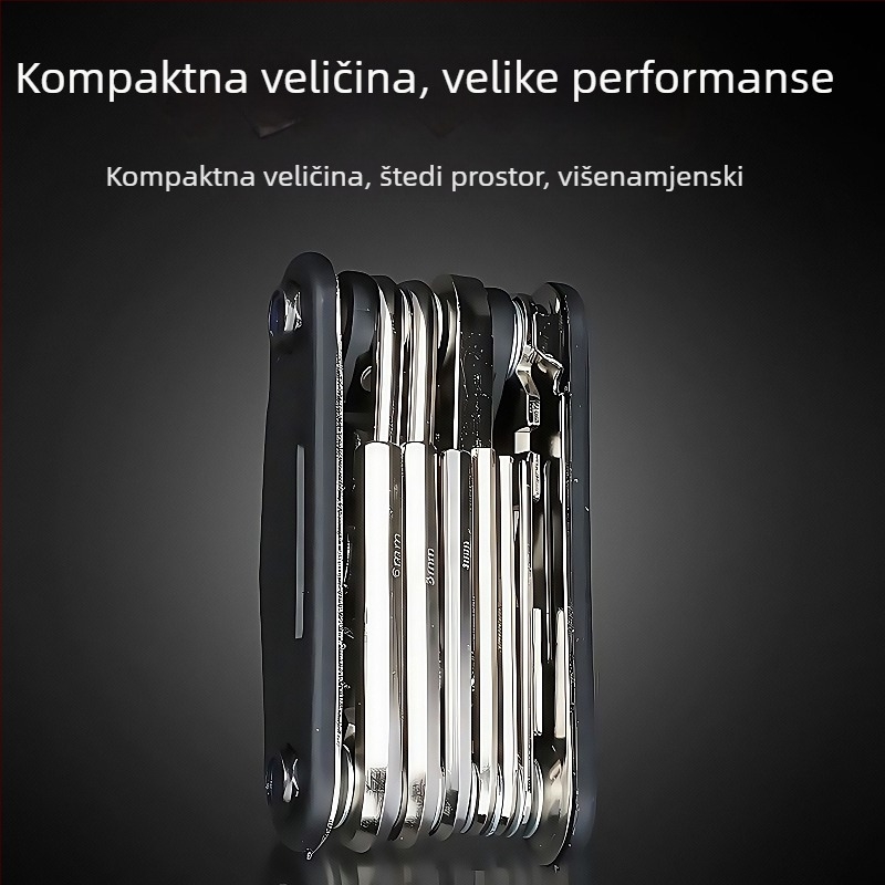 Višestruki sklopivi set odvijača s hex ključevima za kućnu upotrebu
