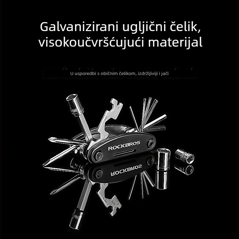 Višestruki sklopivi set odvijača s hex ključevima za kućnu upotrebu