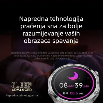 Pametni sat s neinvazivnim mjerenjem glukoze u krvi, praćenje mokraćne kiseline, krvnog tlaka i srčanog ritma, NFC za offline plaćanja