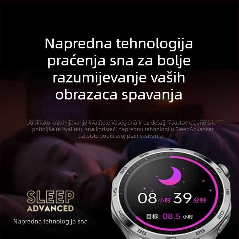 Pametni sat s neinvazivnim mjerenjem glukoze u krvi, praćenje mokraćne kiseline, krvnog tlaka i srčanog ritma, NFC za offline plaćanja