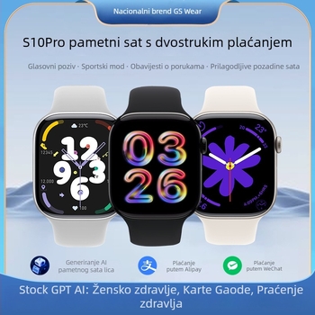 Pametni sat s otkucajem srca, saturacijom kisika u krvi, NFC za offline plaćanja, Bluetooth pozivi, vodootporan za svakodnevnu upotrebu