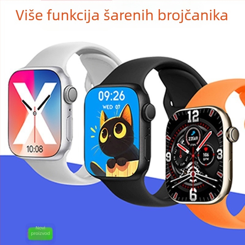 Pametni sat s praćenjem srčanog ritma, mjerenjem krvnog tlaka, mjerenjem zasićenosti krvi kisikom, praćenjem sna i Bluetooth pozivima