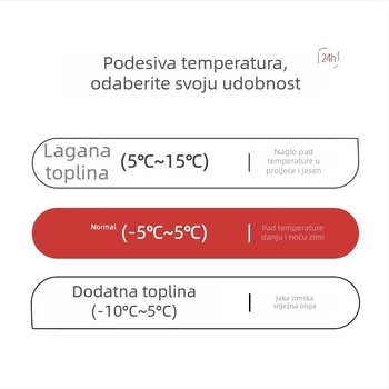 Muški termalni komplet donjeg rublja, fleksi podstava, debeli, baza s V-izrezom, jednobojna