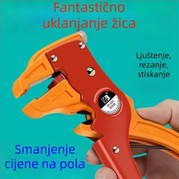 Klešta za skidanje izolacije vodiča s kljunom kačice — Višenamjenski alat, Zakvačivanje, Oblik 1, Težina 1, Specifikacija 1