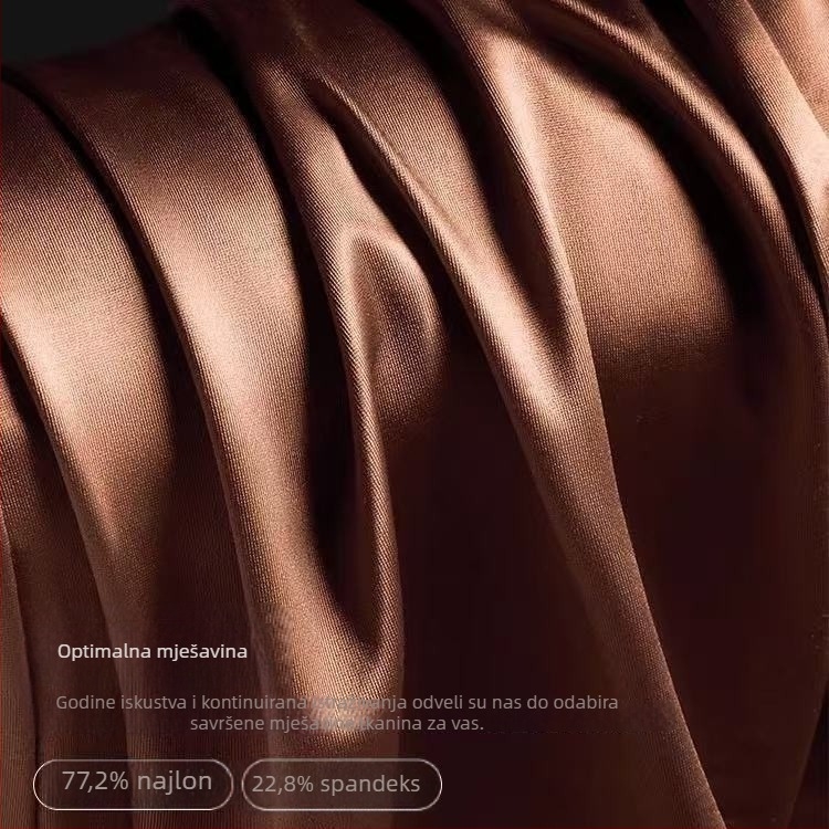 Muške bokserice od pletene najlonske tkanine, prozračne, s srednjim pojasom; tkanina 61-70D, sadržaj najlona 70-80%