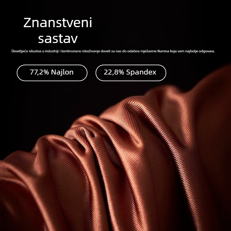 Muške satenske bokserice, jednobojne, 10A antibakterijske, velika veličina