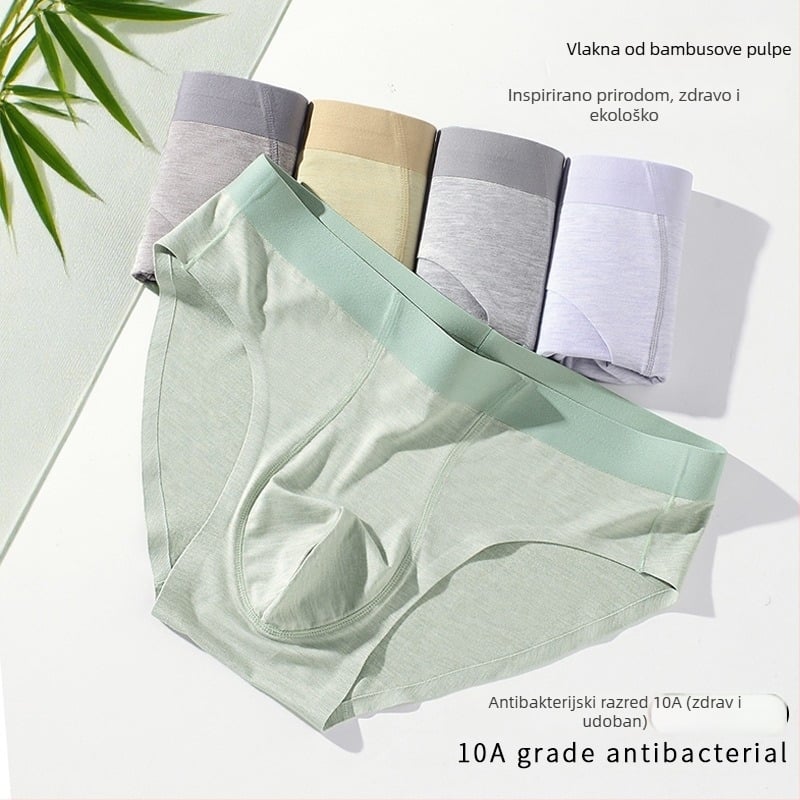 Muške gaćice od viskoze, maskirni uzorak, sportski dizajn, srednji pojas