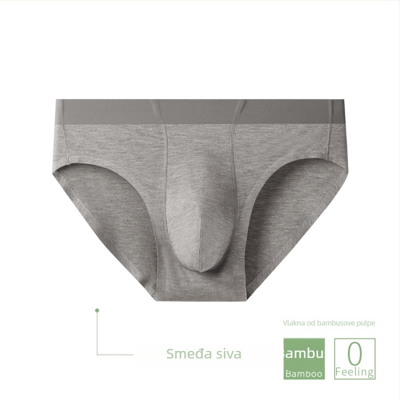 Muške gaćice od viskoze, maskirni uzorak, sportski dizajn, srednji pojas