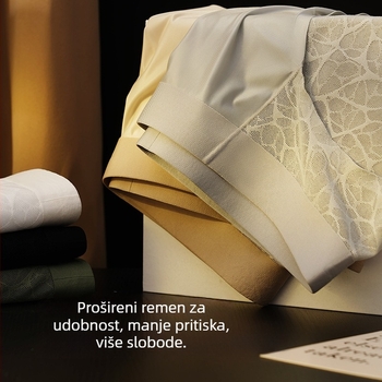 Muške bokserice od najlona 70-80% | prozračné, antibakterijske | pletene | srednji pojas