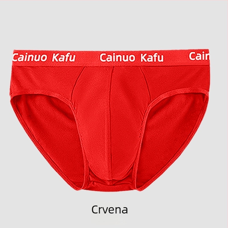 Muške gaćice s srednjim strukom, prozračna milk silk pleteni materijal s poliesterom, podižu gluteus, sportski stil