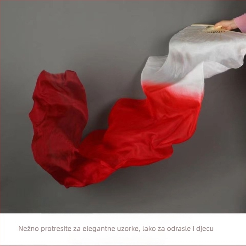 Svileni fans za kineski klasični ples | Brend Dry Dragon Drama Factory | Odrasli | Ljeto 2024