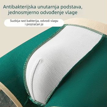 Nove muške bokserice s uzorkom zvjezdanog neba, prozračna pamuk tkanina, udobne za kućnu upotrebu