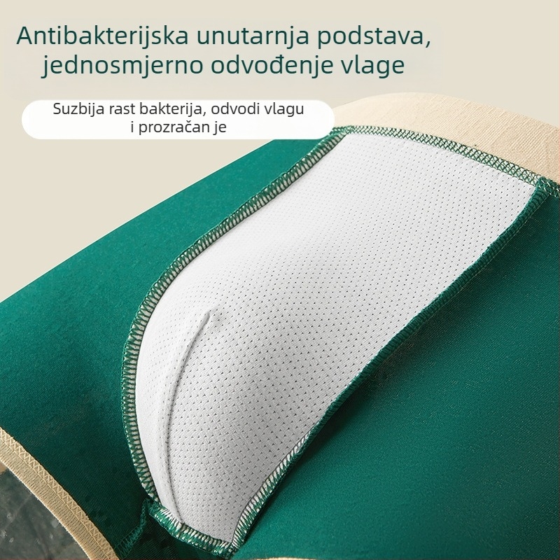 Nove muške bokserice s uzorkom zvjezdanog neba, prozračna pamuk tkanina, udobne za kućnu upotrebu