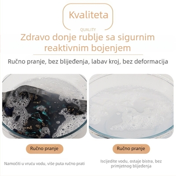 Muške pamučne prozračne gaćice s srednjim strukom, velika veličina, mladenački stil uzorka slova