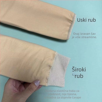 Ženske kolgotke za oblikovanje nogu, jesen-zima, baza, prirodna nude nijansa, novi stil, udobne uz prste