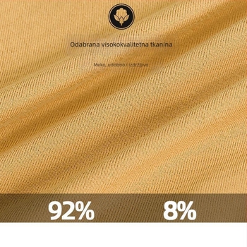 Kang Tong Muške najlon boxerice, prozračne, srednji pojas, podstava u preponama 96–100% najlona