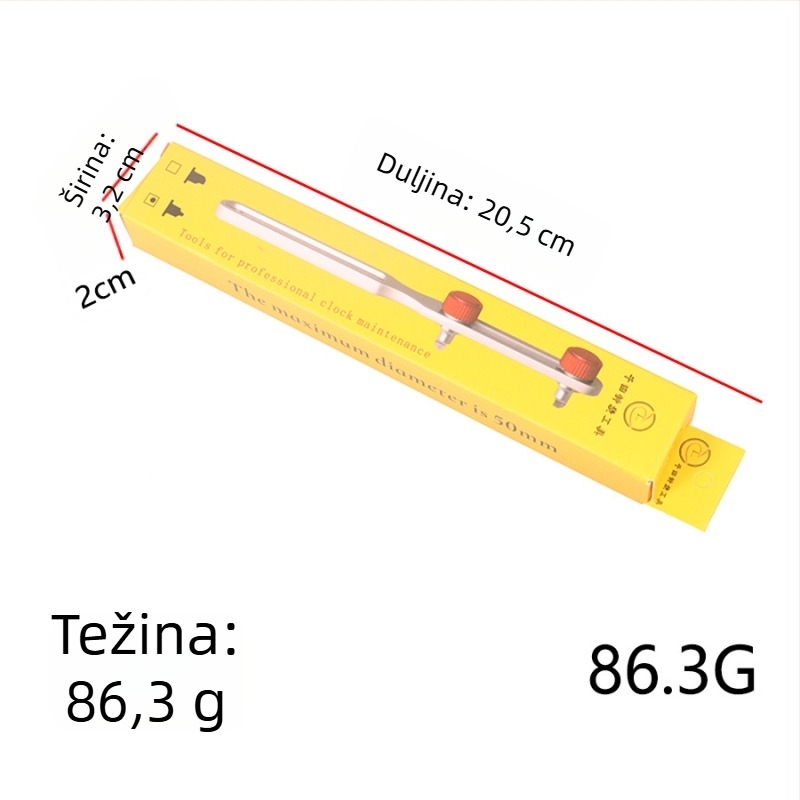 Set alata za popravak satova marke CANT, nehrđajući čelik, jedan komplet, za popravak satova, alati za demontažu