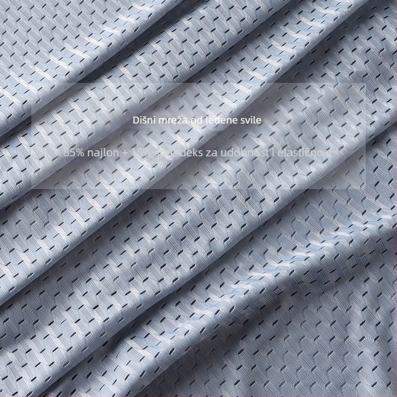 Muške bokserice: prozračni najlon, pamukova podstava u preponama, visok struk, ljeto, 80–90% najlona