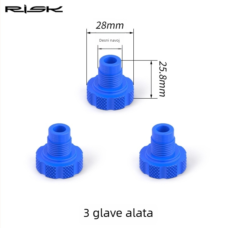 RISK Plastični ključ za popravak pedala za planinske i cestovne bicikle