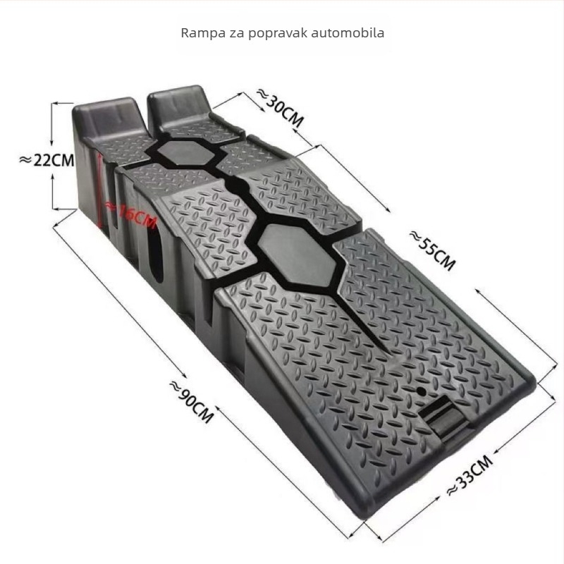 Protuklizna plastična rama za održavanje automobila za izmjenu ulja | Univerzalna primjena | Materijal: plastika