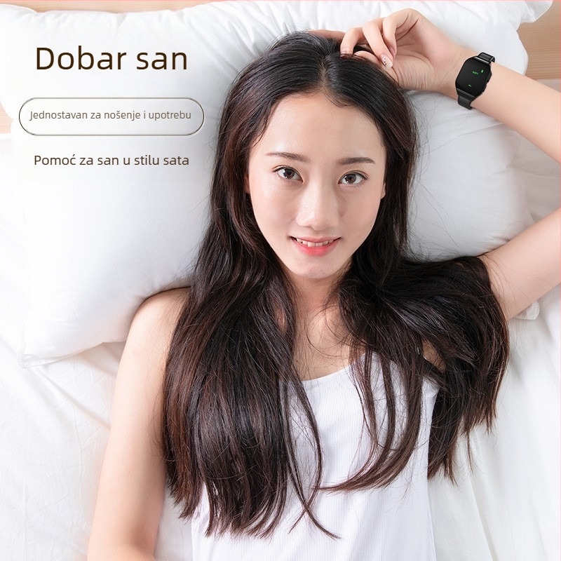 Pametni sat s mikrostrujnom za pomoć pri spavanju — digitalni zaslon, ugrađena baterija 100–300 mAh, trajanje više od 12 sati, funkcija tajmera